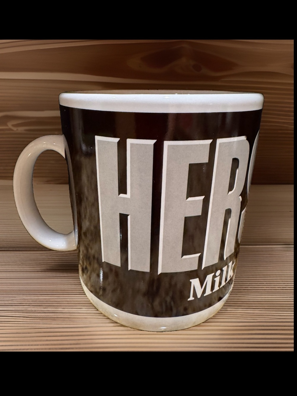 Hershey Milk Chocolate Jumbo Oversized  Ceramic Coffee Mug  (5” Tall)